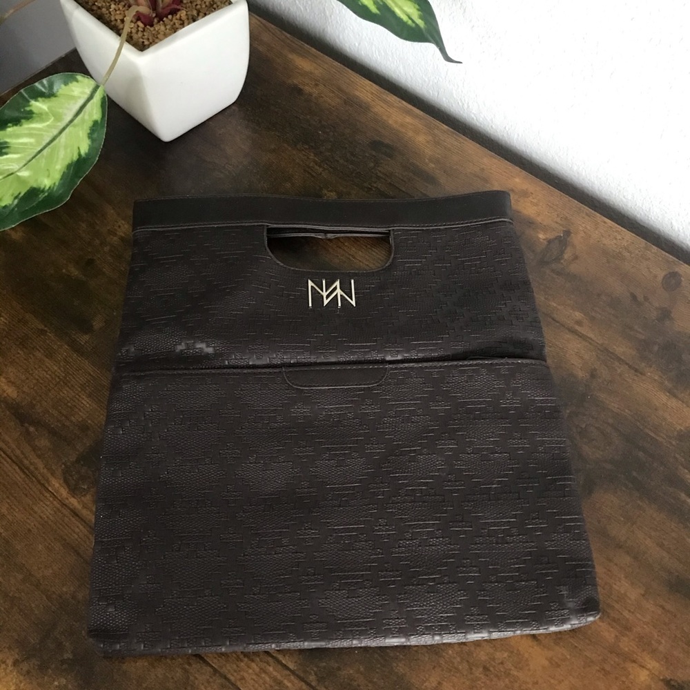 MW Brown Handbag Clutch